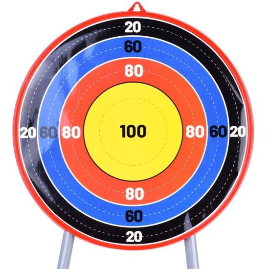 Dětský luk Archery Game se 3 šípy, terčem a stojanem