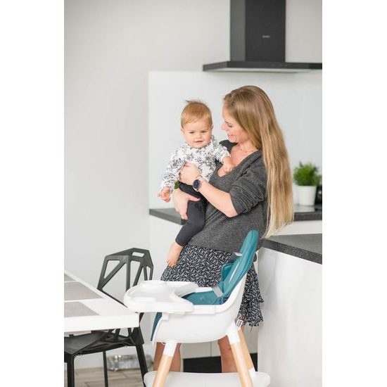 Dětská jídelní židlička Caretero Tuva - růžová