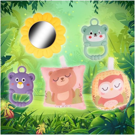 Dětská hrací deka s piankem Ocean - modrá