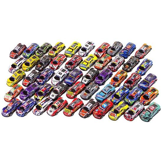 Sestava 50 kovových autíček Metal Alloy Cars