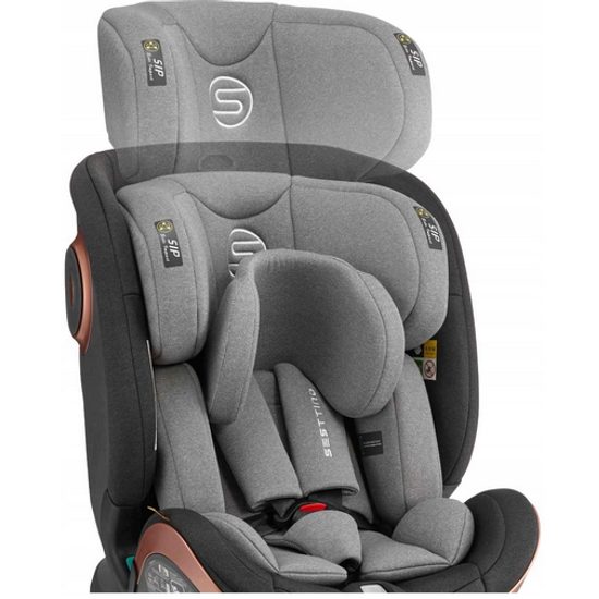 Autosedačka Sesttino Extender 2023 0-36 kg I-size black