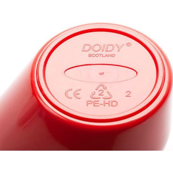 Dětský anatomický hrníček Doidy cup hasičská červená