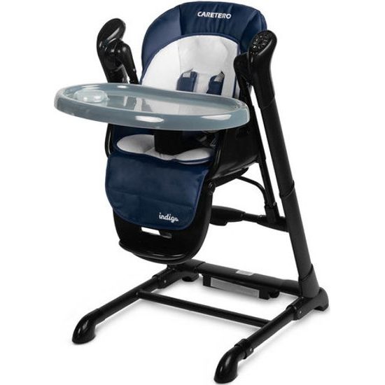 Kojenecké houpací křeslo Indigo black navy