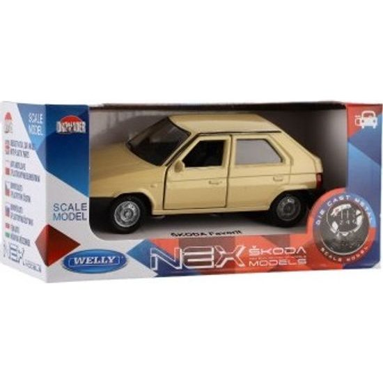 Auto Welly Škoda Favorit - mix 4 barvy