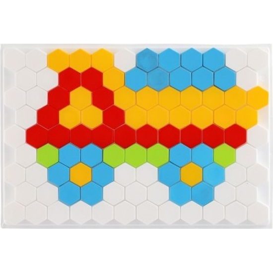 Mozaika klobouček 2,5cm hladká 127ks