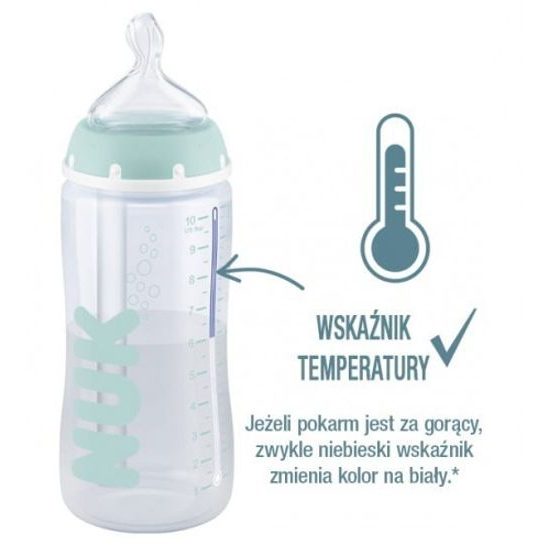 Kojenecká láhev NUK FC Anti-colic s kontrolou teploty 300 ml