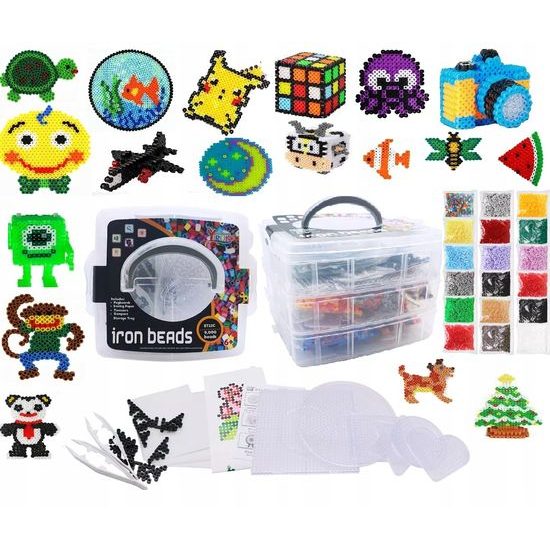 Zažehlovací korálky Iron Beads 9000 kusů