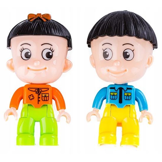 Doris magnetická svítící stavebnice se skluzavkou Light Magnetic 150 dílů