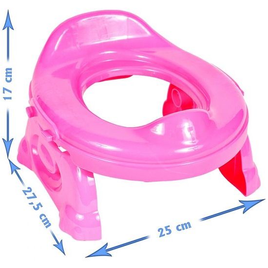 Dětský cestovní nočník Travel Potty růžový