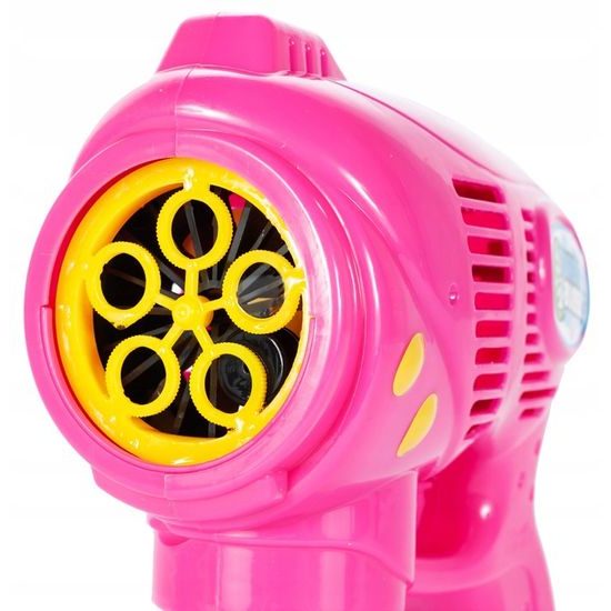 Bublifuk pistole na baterie Turbo Bubble růžová