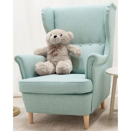 Plyšový medvěd Kvído 70 cm šedý