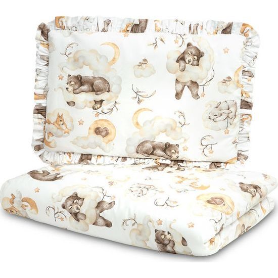 Dětská sada do postýlky polštář a peřina 2ks - Sladké sny