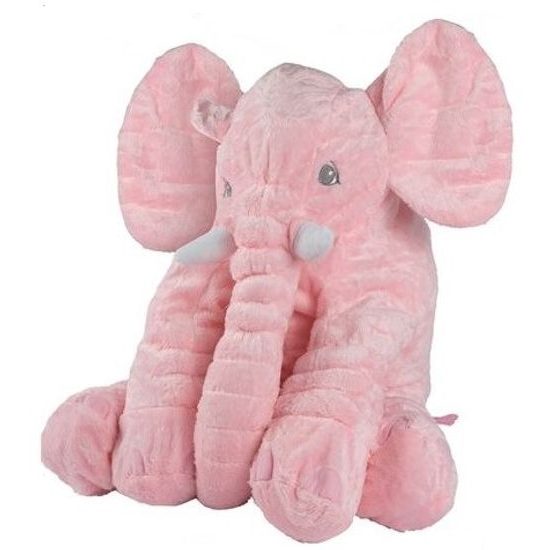 Doris plyšový slon Belly 70 cm růžový