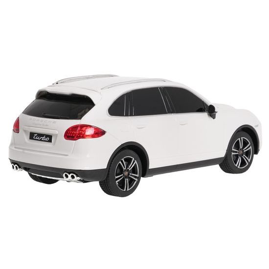 Rastar auto na dálkové ovládání Porsche Cayenne Turbo 1:24 bílé