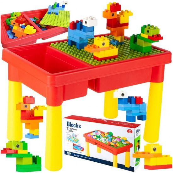 Dětský herní stoleček s kostkami Creative Table