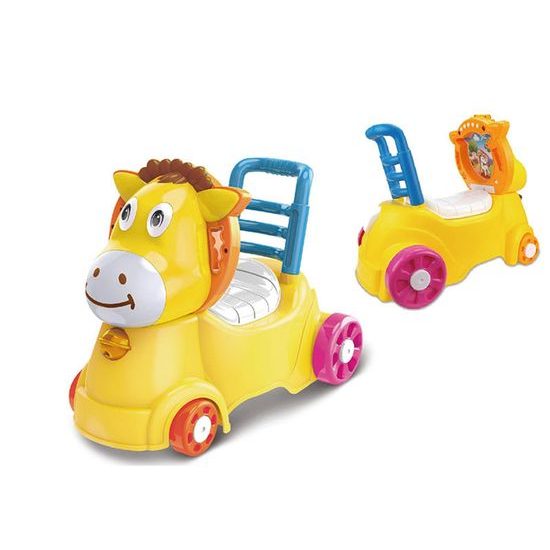 Haunger dětské odrážedlo s nočníkem 3v1 Oslík