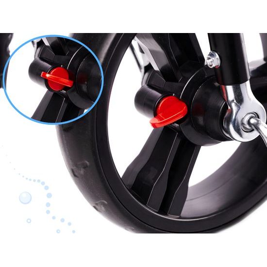 Vyzkoušeno - Dětská tříkolka Fix Lite s otočným sedadlem 3v1 šedá