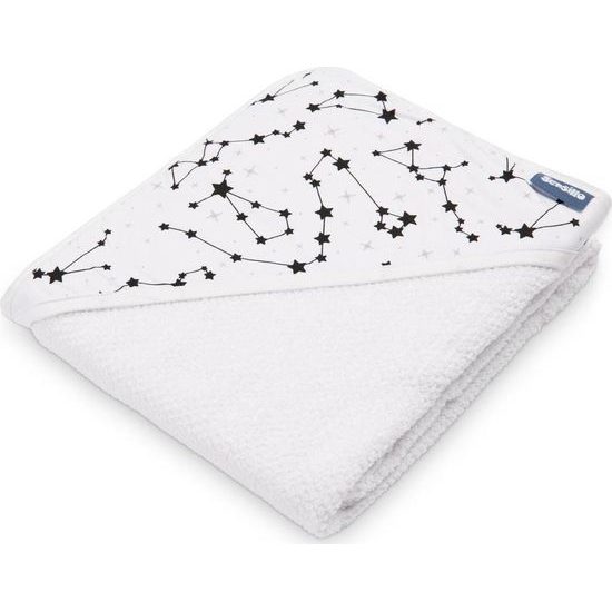 Dětská osuška Sensillo KREPA 100 X 100 cm Bílá