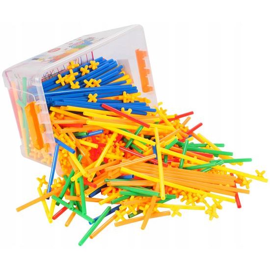 Kreativní stavebnice ze slámek Straws Blocks 700 dílků