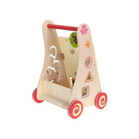 Ecotoys dětské dřevěné chodítko