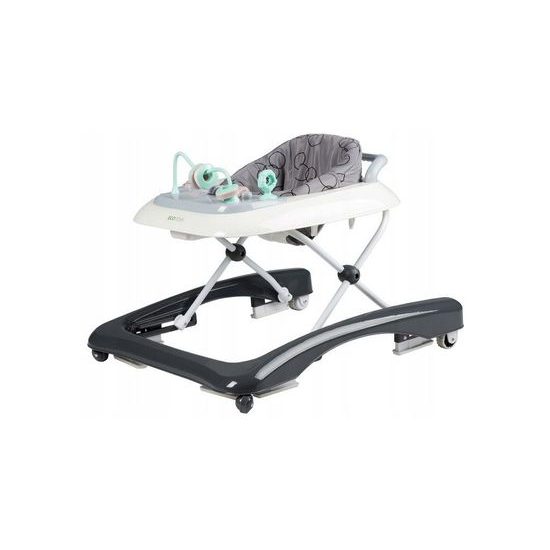 Ecotoys dětské chodítko s hračkami černo-bílé