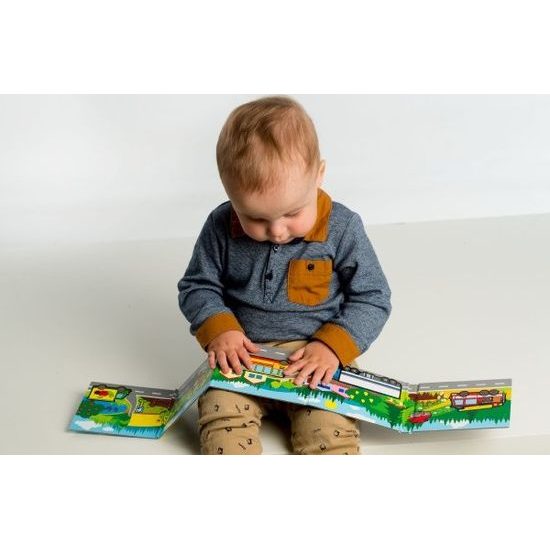 Knížka Leporelo - Moje první auta