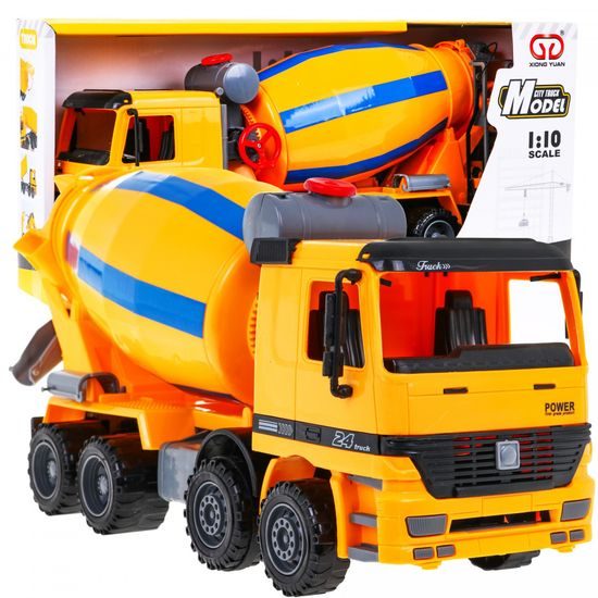 Velká míchačka na beton pro děti City Pioneer 1:10