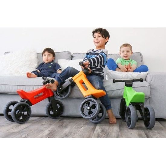 Odrážedlo FUNNY WHEELS Rider Sport zelené 2v1