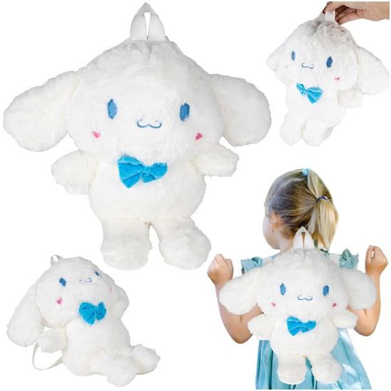 Plyšový batůžek bílý Králíček