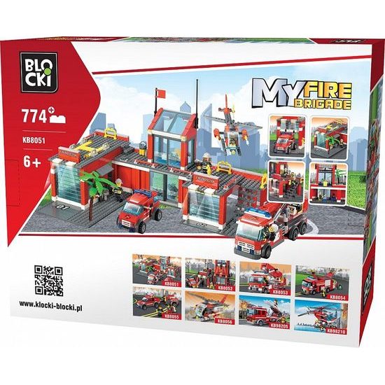 Blocki hasičská stanice 774 dílků