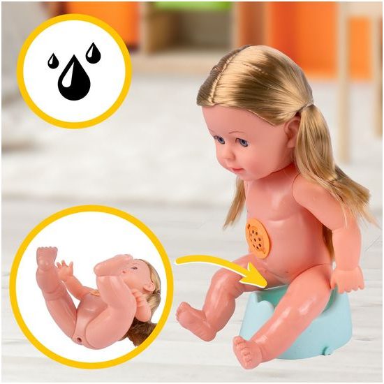 Interaktivní mluvící panenka s příslušenstvím Lucky Doll 33 cm