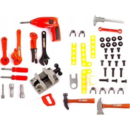 Ecotoys dětská pracovní dílnas s vrtačkou na baterie Superior