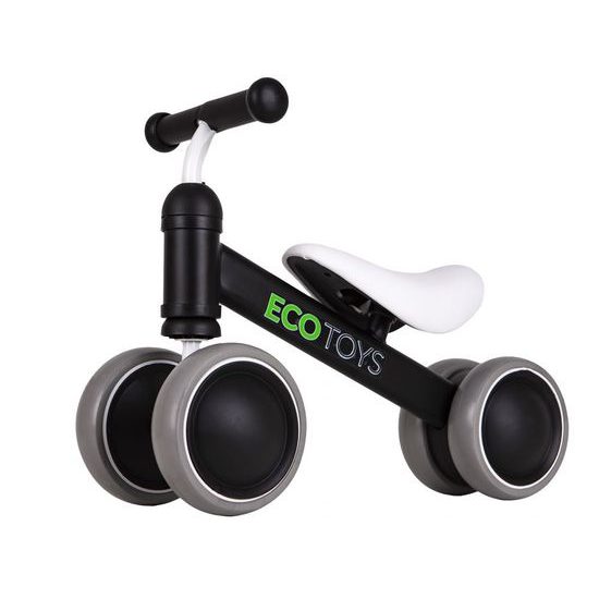 Ecotoys dětské mini odrážedlo Black Bike