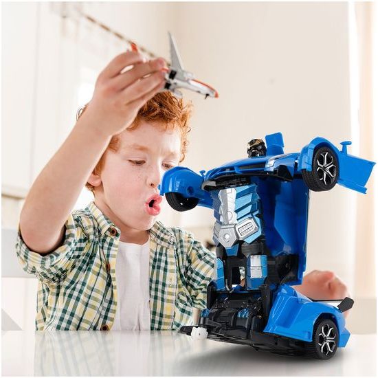 Robot transformer 2v1 Mecha Team 1:18