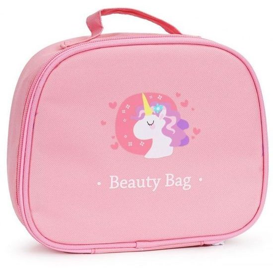 Ecotoys dřevěná kosmetická souprava Beauty Bag 7 součástí