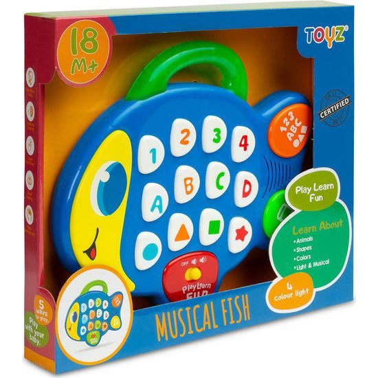 Vzdělávací hrací rybka