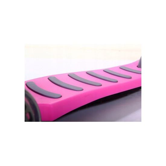 ECOTOYS balanční koloběžka růžová se svítícími koly