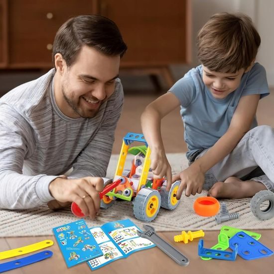 Konstrukční stavebnice 10v1 Build Play 167 dílků