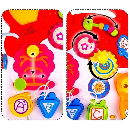 Interaktivní chodítko 5v1 s hracím stolečkem Music Stroller