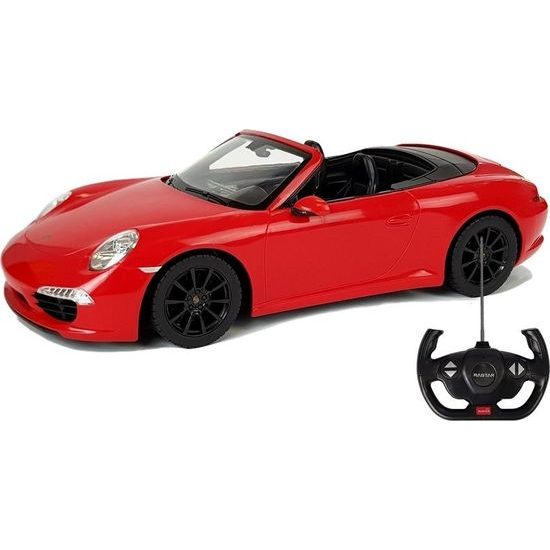 Rastar auto na dálkové ovládání Porsche 911 Carrera S 1:12 červené