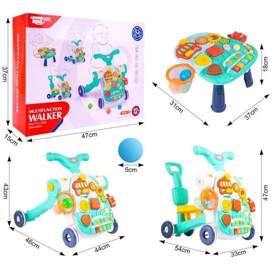 Haunger chodítko 4v1 s hracím stolečkem Active Table