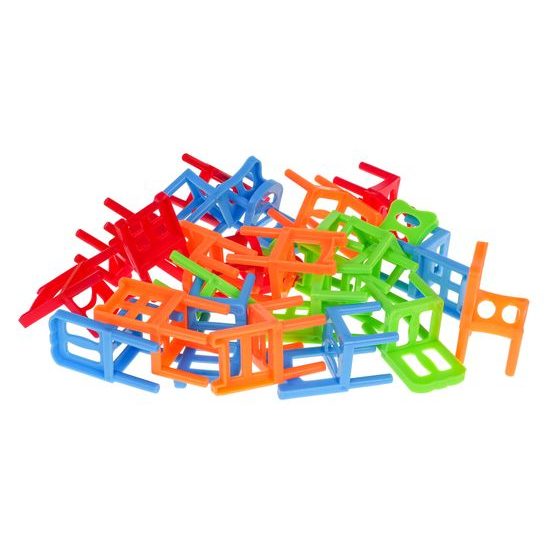 Dětská dovednostní hra Veselé židličky 24 součástí