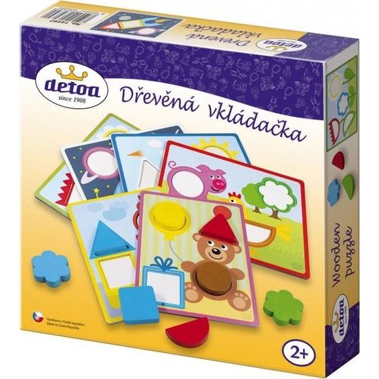 Dřevěná Vkládačka