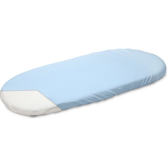 Bambusové prostěradlo do kočárku 35x75cm, modré