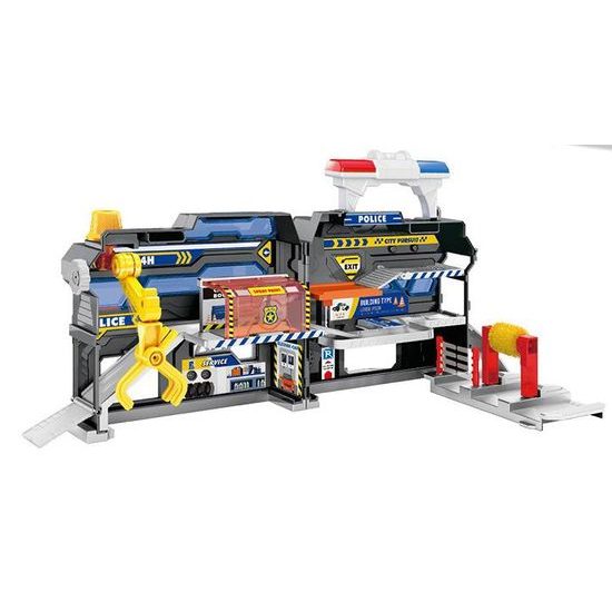 Skladacia parkovacia garáž s 2 autíčkami, svetlami a zvukmi City Action