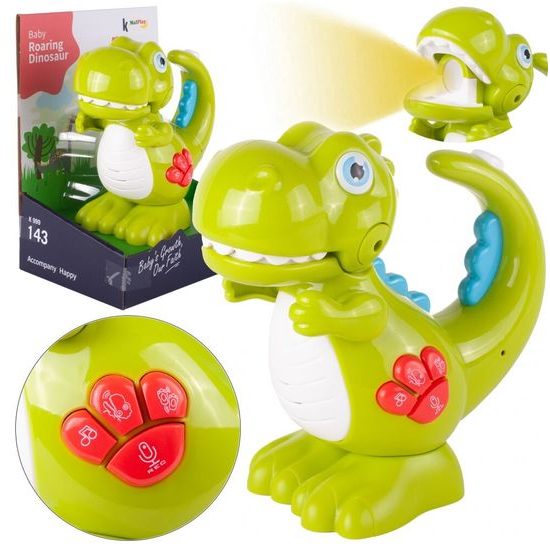 Interaktivní dinosaurus s lampičkou Baby Dino