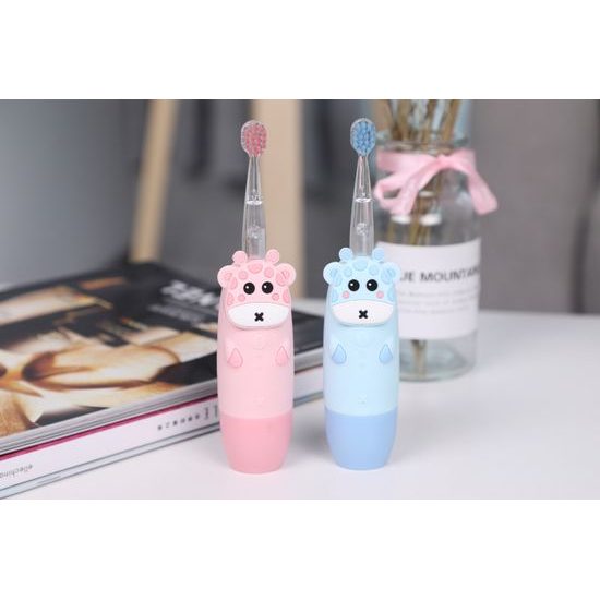 Innogio InnoGio Elektronický sonický zubní kartáček GIOGiraffe - růžový