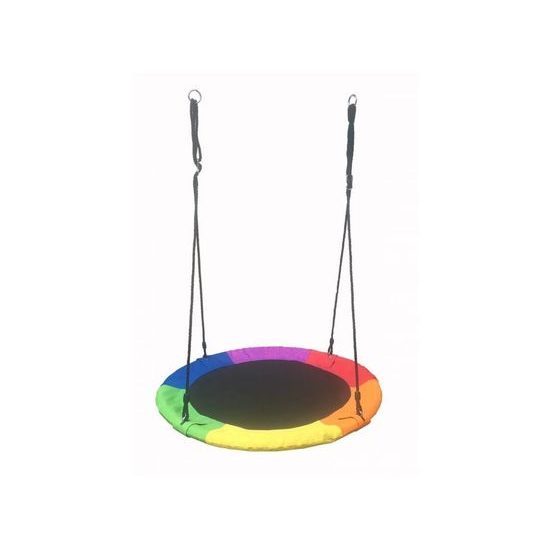 Ecotoys dětská houpačka Čapí hnízdo barevná