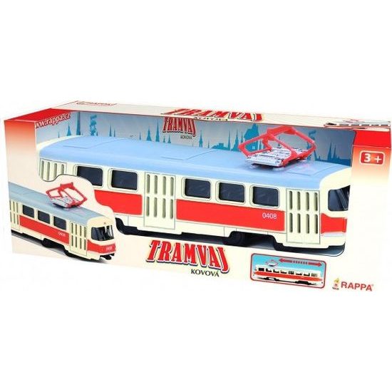 Tramvaj Tatra T3 česká, retro - na zpětný chod