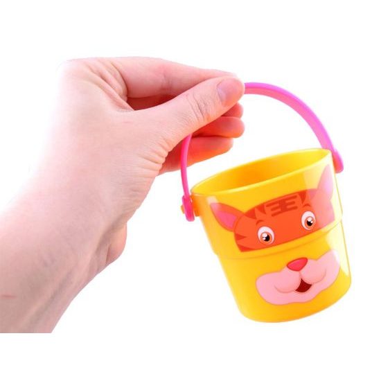 Sada dětských kyblíčků se zvířátky Zoo Buckets
